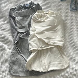 Great condition HALO swaddles in size NB and small